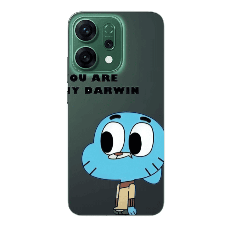 Oppo RENO 14 You are my darwin Transparent Silicone TPU Θήκη